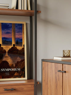 The Symposium book watercolour illustration paper finish options – matte satin gloss