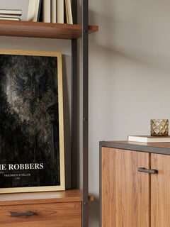 The Robbers book watercolour illustration paper finish options – matte satin gloss