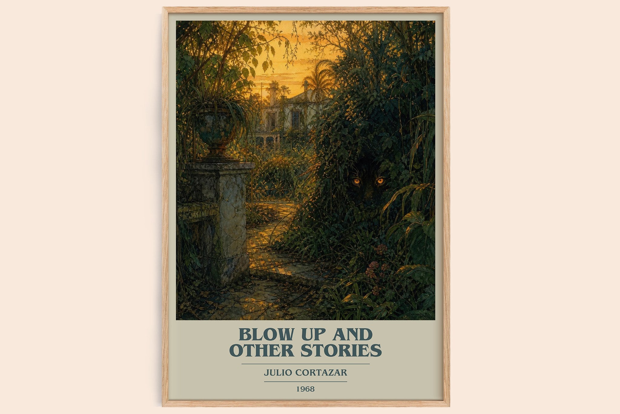 Blow Up And Other Stories Book Cover Poster by Julio Cortazar