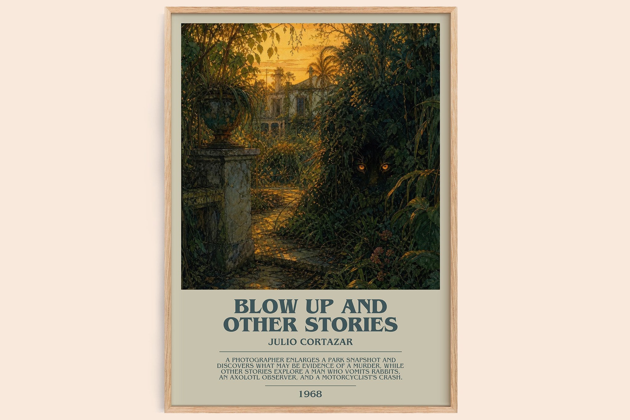 Blow Up And Other Stories Bookish Wall Art by Julio Cortazar