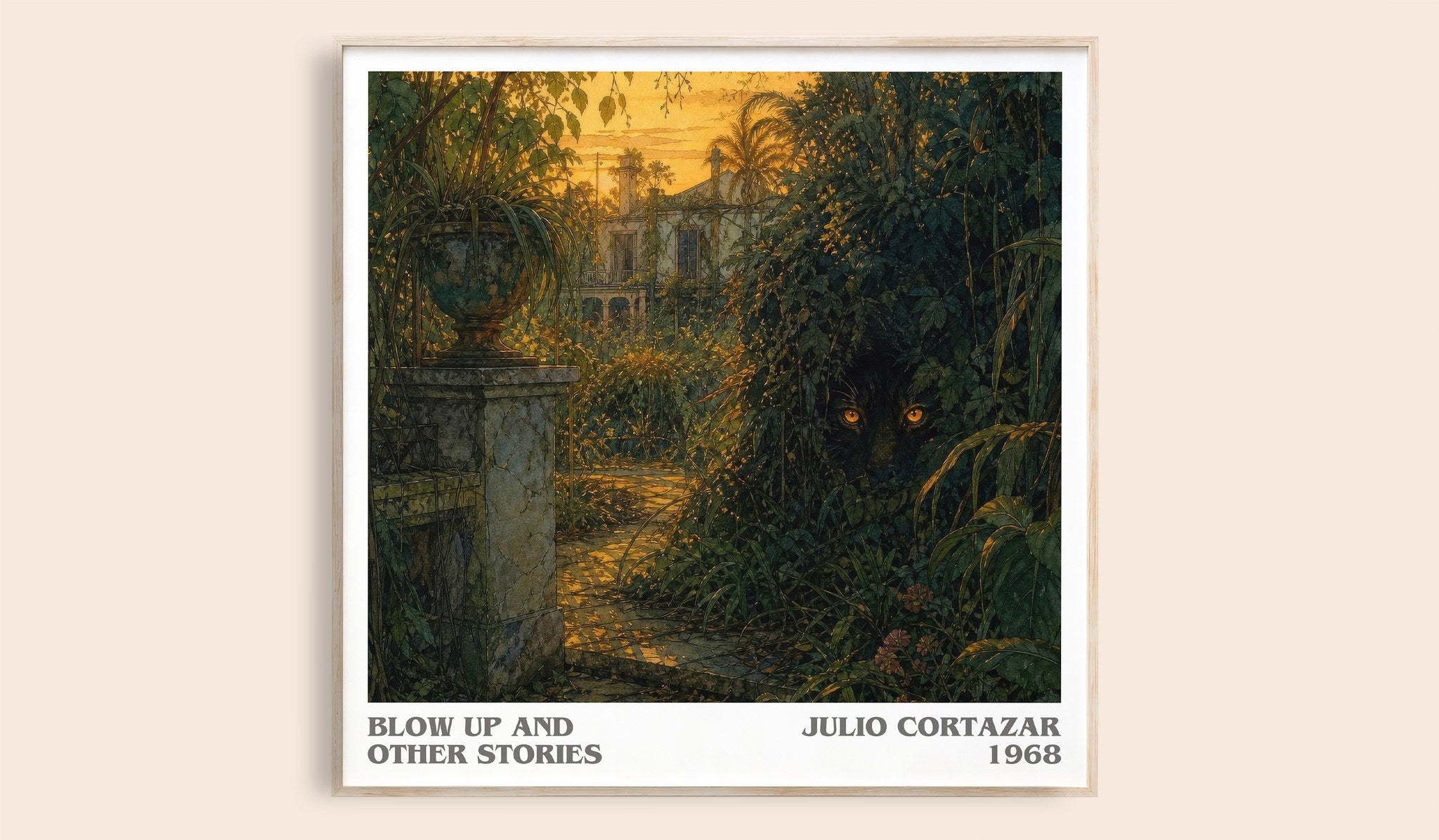 Blow Up And Other Stories Literary Art Print by Julio Cortazar