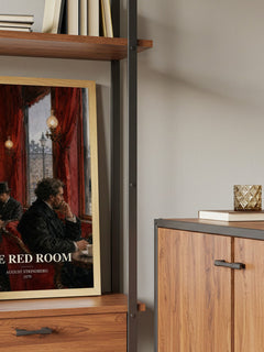 The Red Room book watercolour illustration paper finish options – matte satin gloss