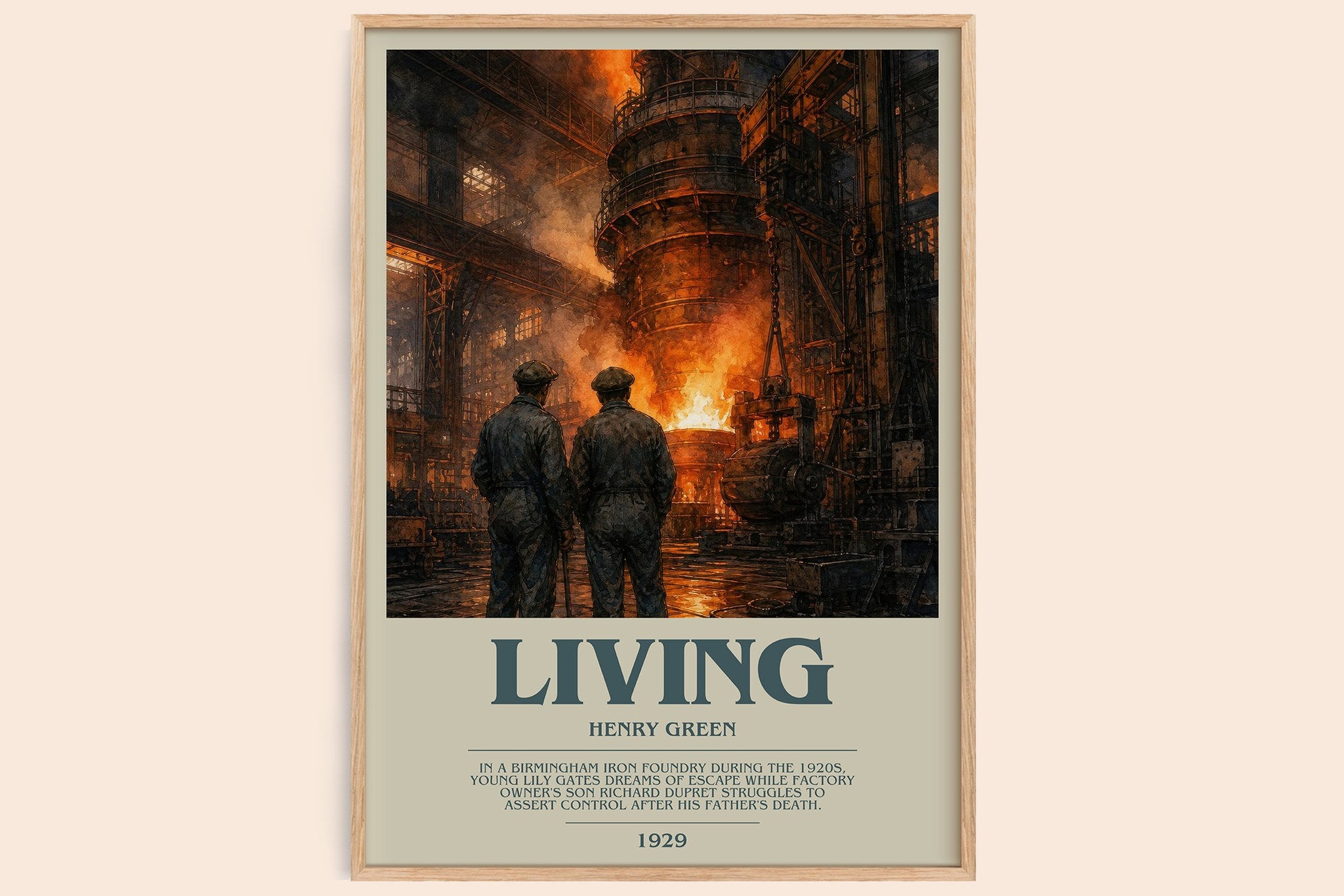 Living Bookish Wall Art by Henry Green
