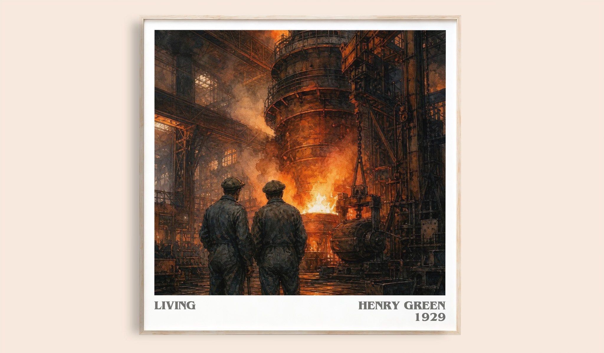 Living Literary Art Print by Henry Green