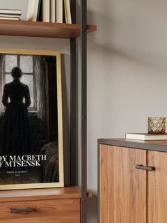 Lady Macbeth Of Mtsensk book watercolour illustration paper finish options – matte satin gloss