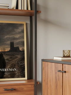 Everyman book watercolour illustration paper finish options – matte satin gloss