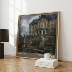 Extinction literary art print colour and style options – Thomas Bernhard book art