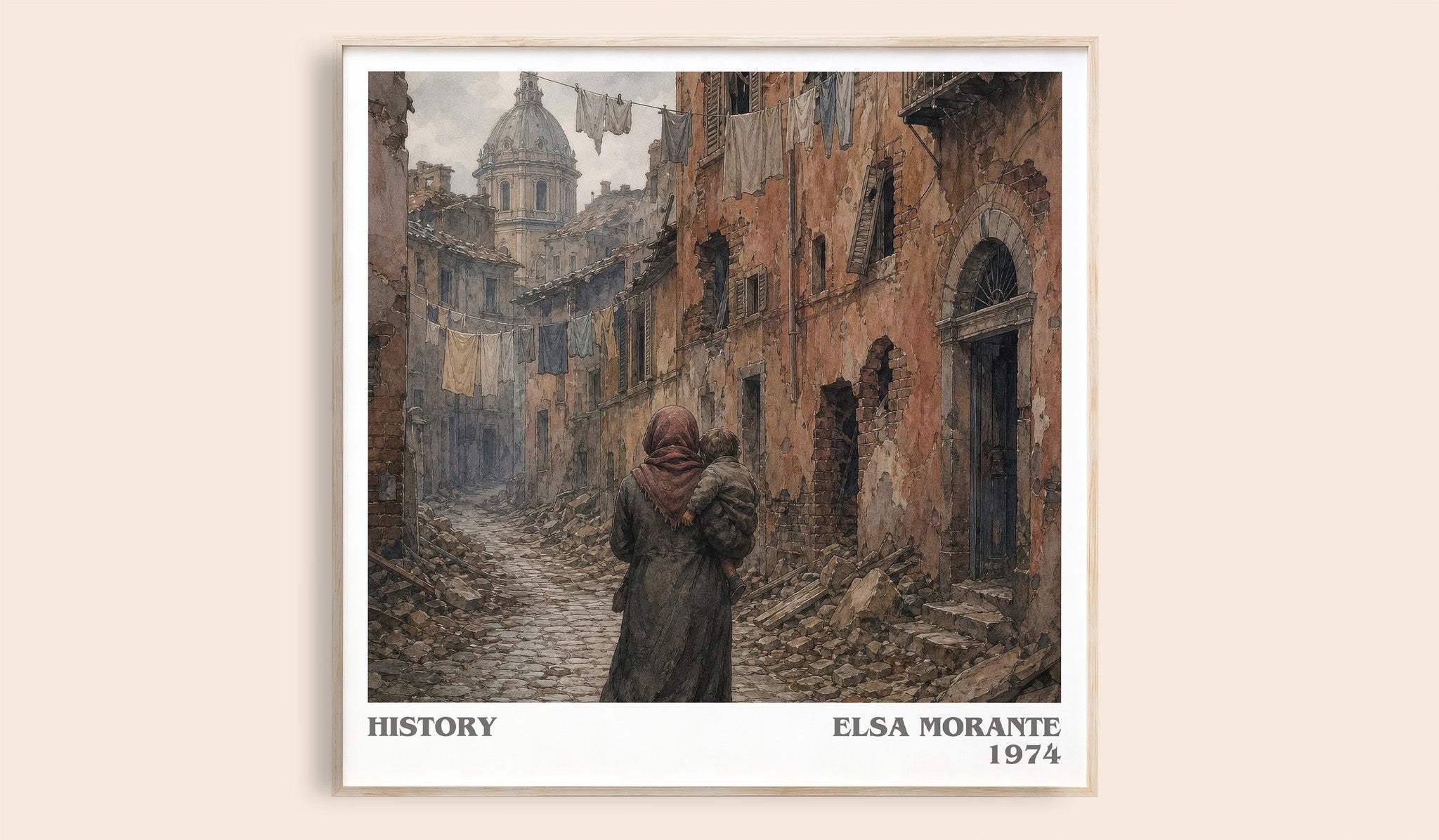 History Literary Art Print by Elsa Morante