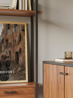 History book watercolour illustration paper finish options – matte satin gloss
