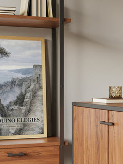 The Duino Elegies book watercolour illustration paper finish options – matte satin gloss