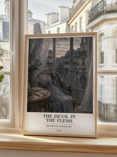 The Devil in the Flesh book cover poster colour and style options – Raymond Radiguet book art