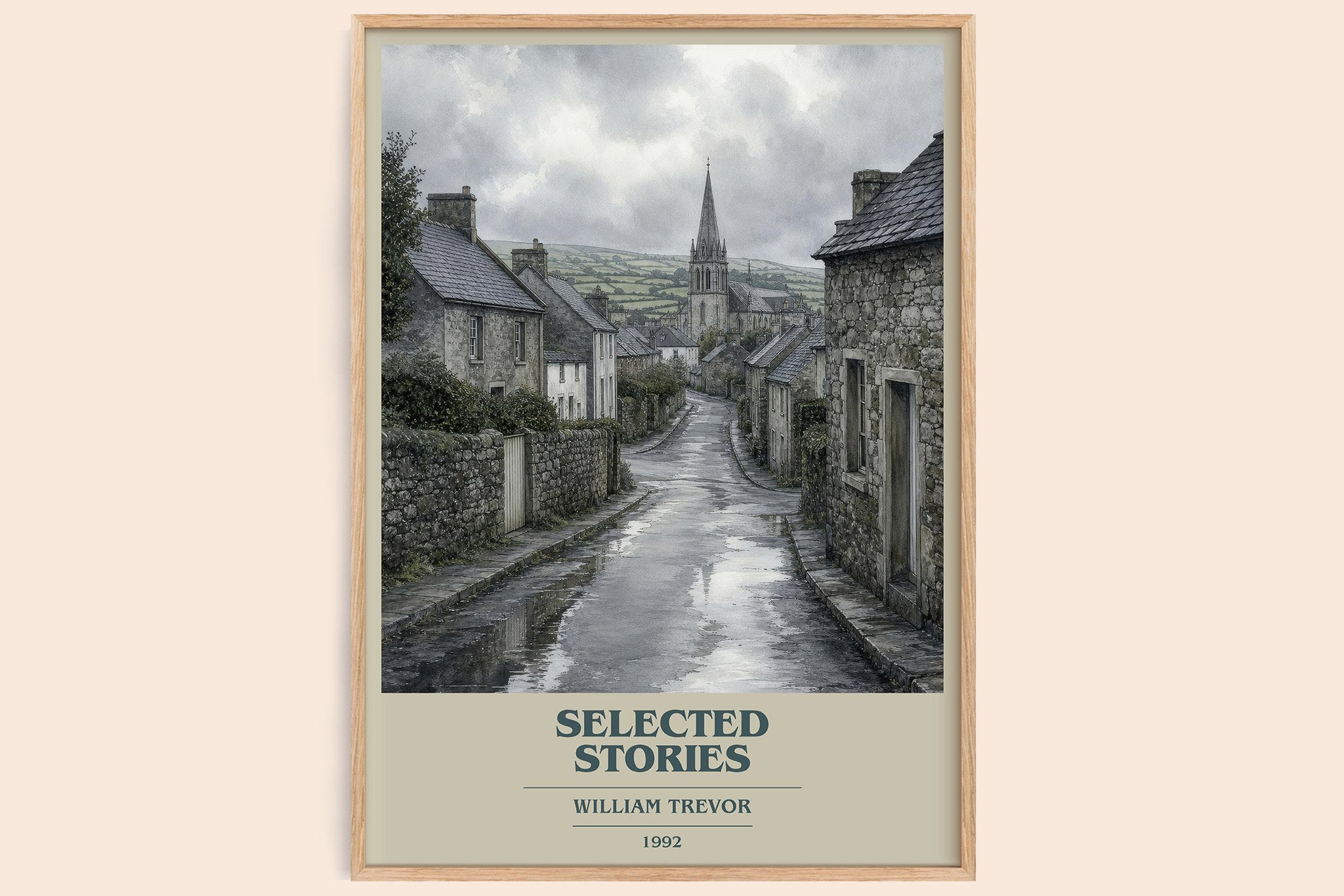 Selected Stories Book Cover Poster by William Trevor