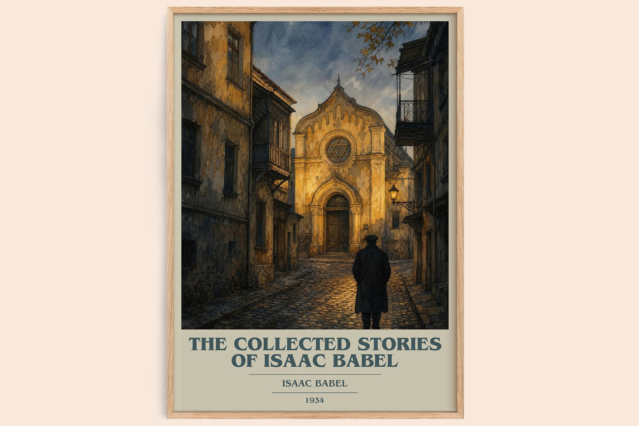 The Collected Stories of Isaac Babel Book Cover Poster by Isaac Babel