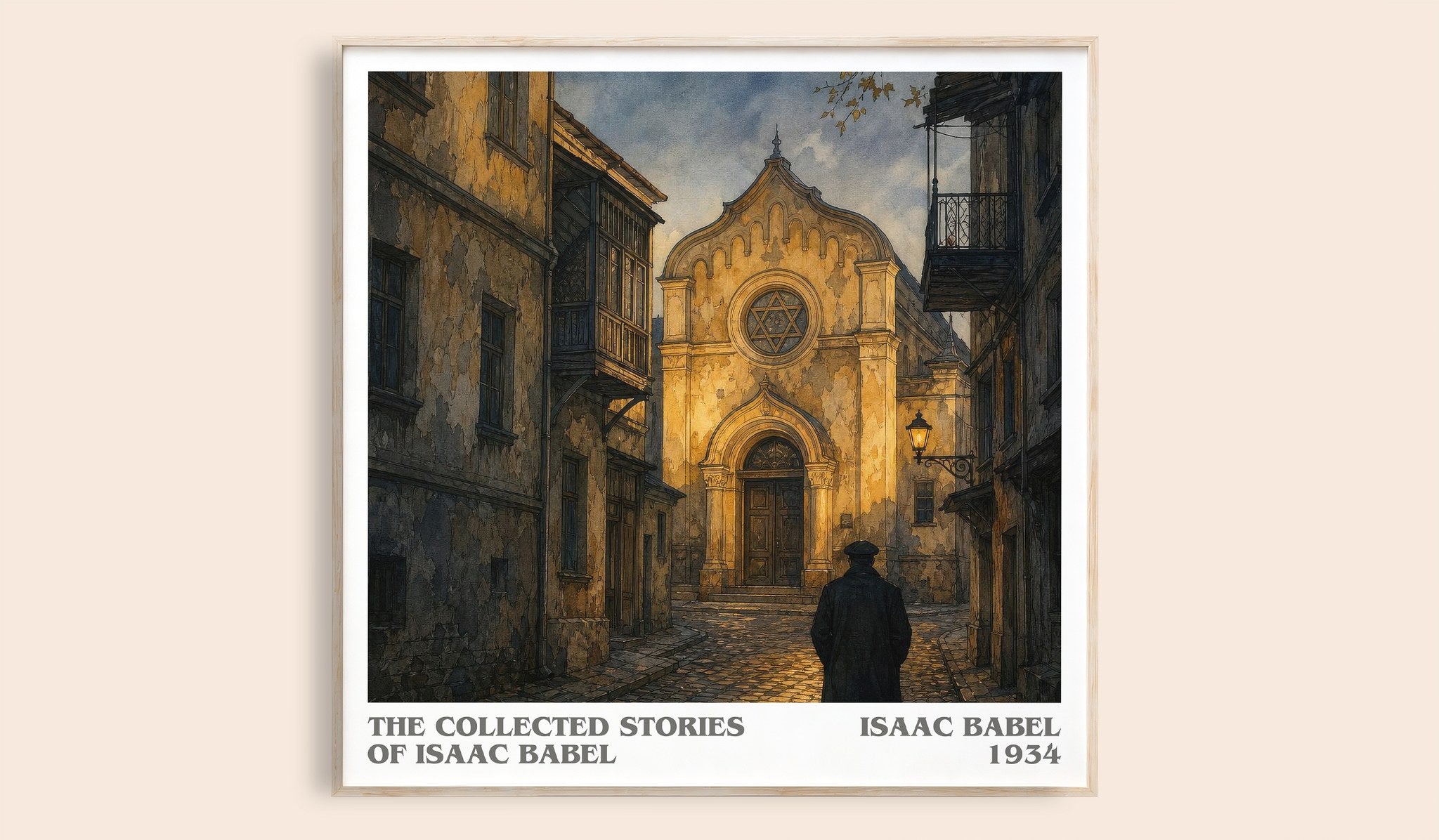 The Collected Stories of Isaac Babel Literary Art Print by Isaac Babel