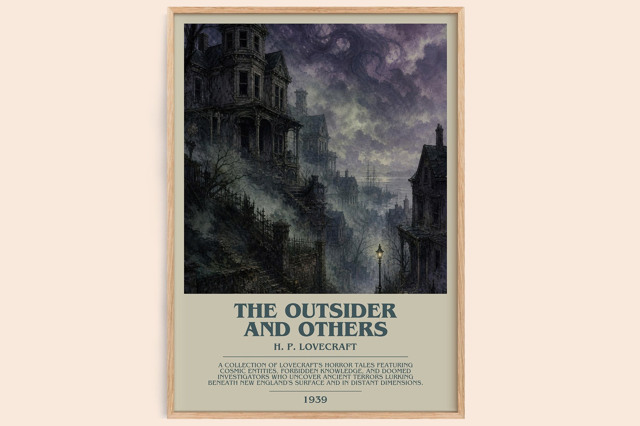 The Outsider And Others Bookish Wall Art by H. P. Lovecraft