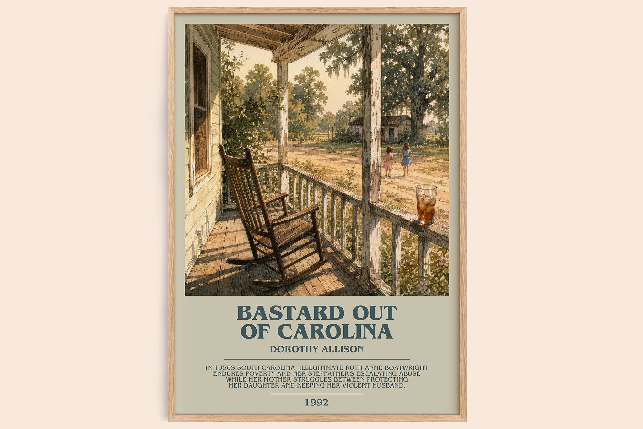 Bastard Out of Carolina Bookish Wall Art by Dorothy Allison