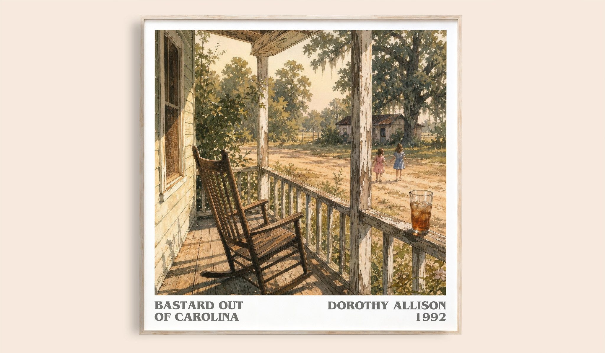Bastard Out of Carolina Literary Art Print by Dorothy Allison
