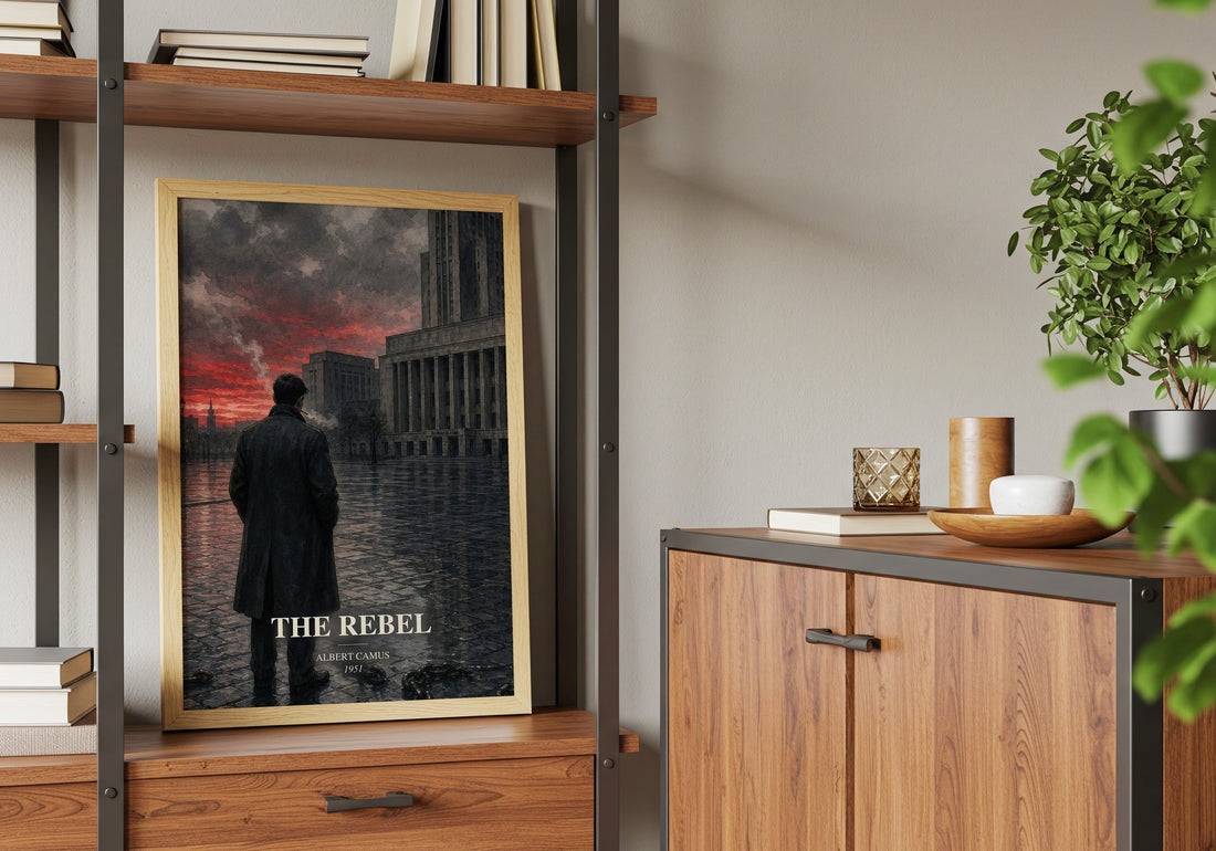 The Rebel book watercolour illustration paper finish options – matte satin gloss