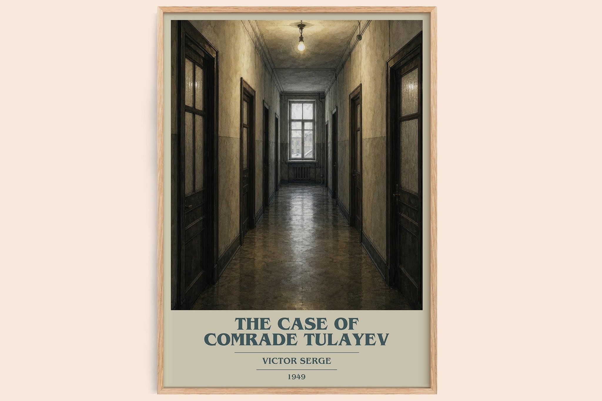 The Case of Comrade Tulayev Book Cover Poster by Victor Serge
