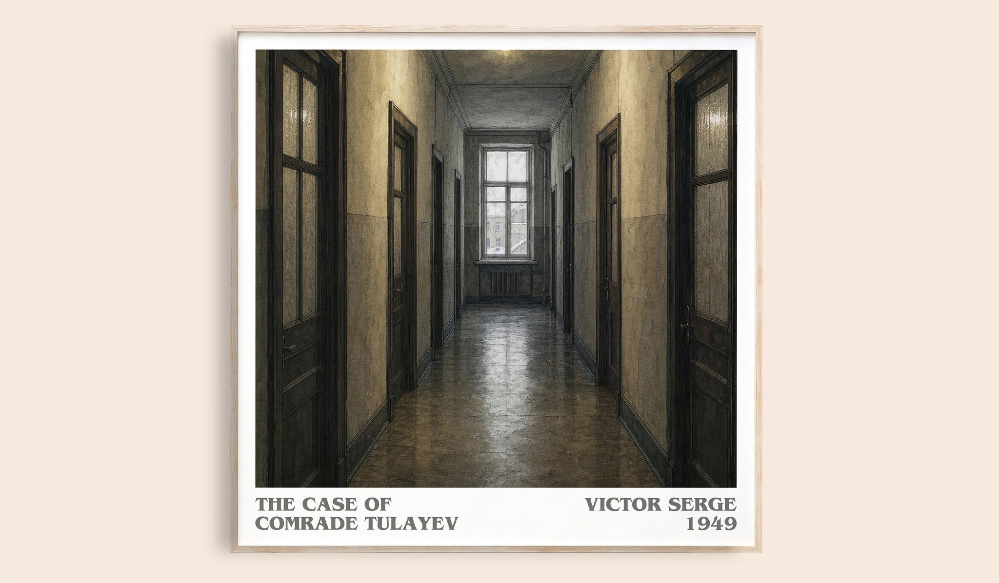 The Case of Comrade Tulayev Literary Art Print by Victor Serge