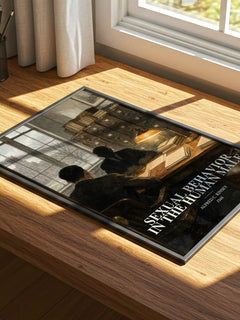 Sexual Behavior in the Human Male watercolour book poster framed on wall – non fiction wall art