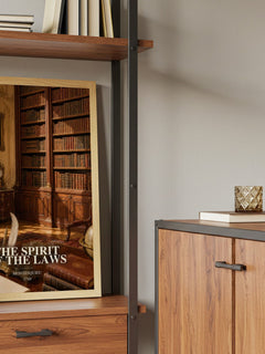 The Spirit Of The Laws book watercolour illustration paper finish options – matte satin gloss