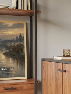 Danube book watercolour illustration paper finish options – matte satin gloss