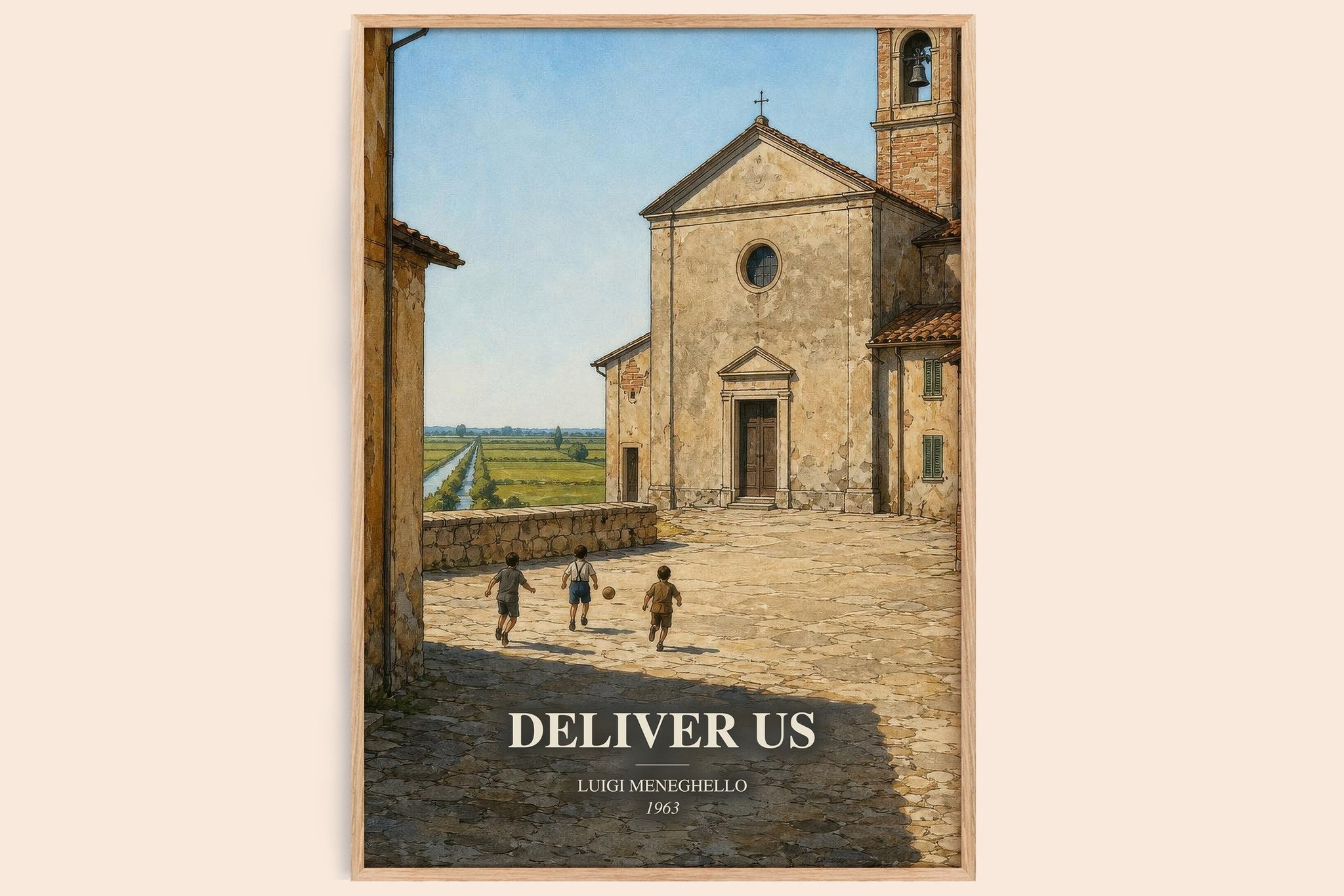 Deliver Us Book Watercolour Illustration by Luigi Meneghello