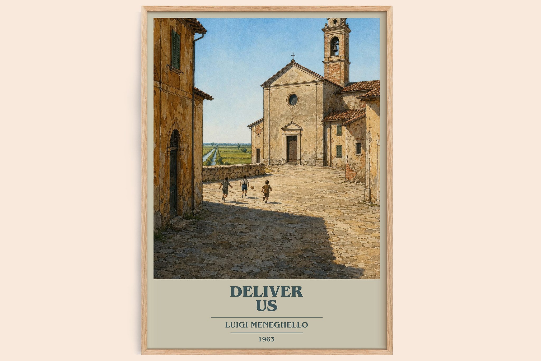 Deliver Us Book Cover Poster by Luigi Meneghello