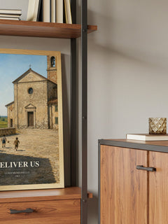 Deliver Us book watercolour illustration paper finish options – matte satin gloss