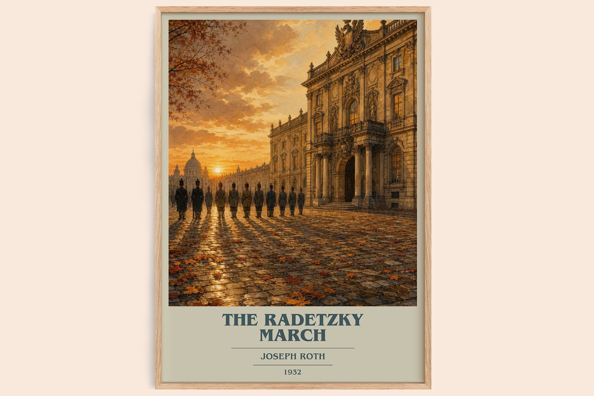 The Radetzky March Book Cover Poster by Joseph Roth