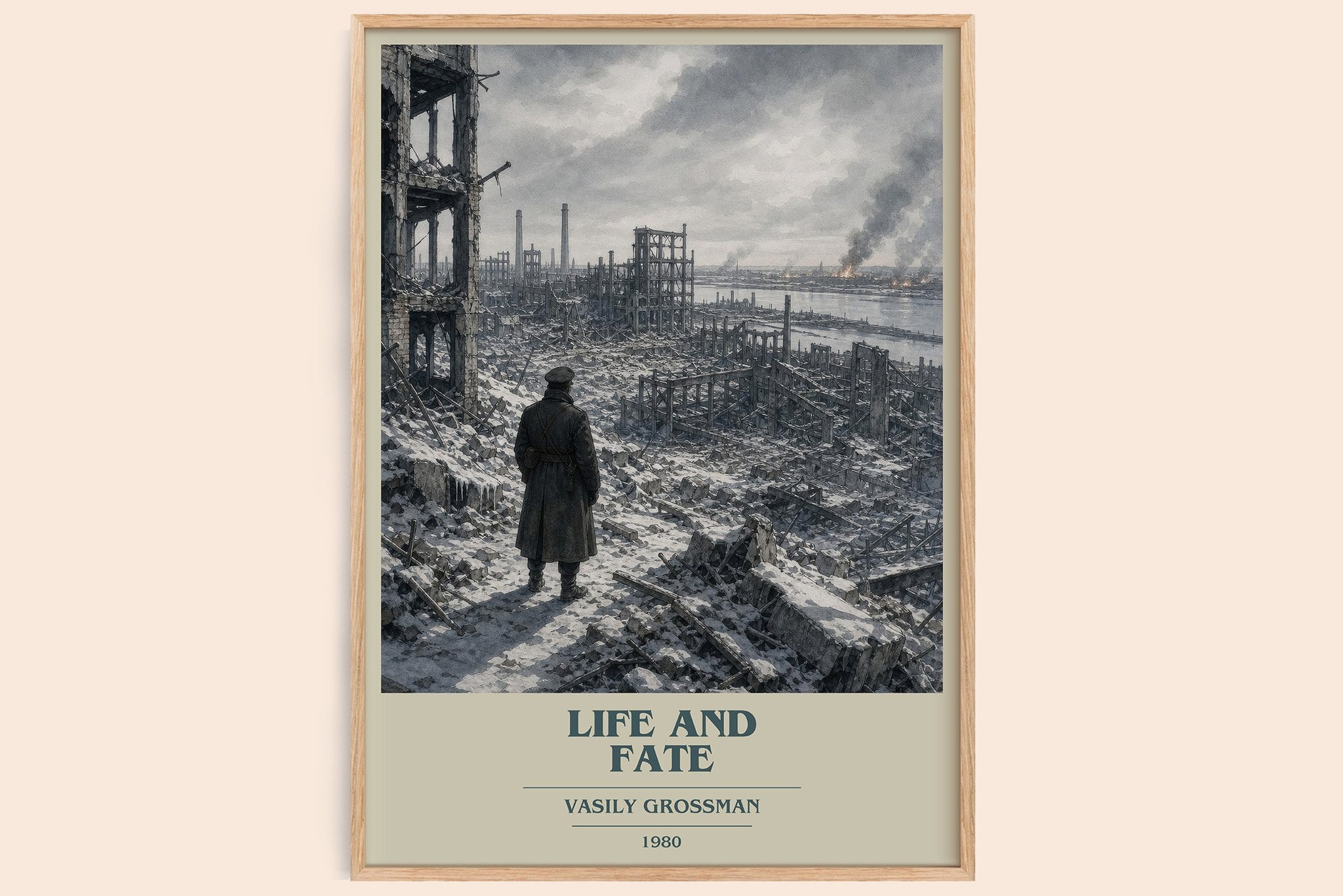 Life and Fate Book Cover Poster by Vasily Grossman