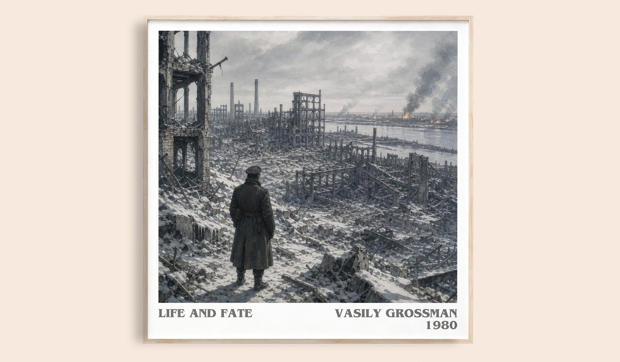 Life and Fate Literary Art Print by Vasily Grossman