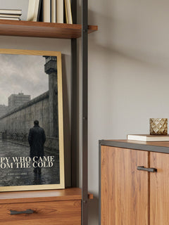 The Spy Who Came in From the Cold book watercolour illustration paper finish options – matte satin gloss