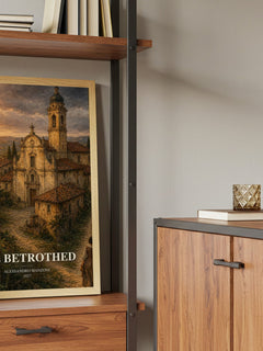 The Betrothed book watercolour illustration paper finish options – matte satin gloss