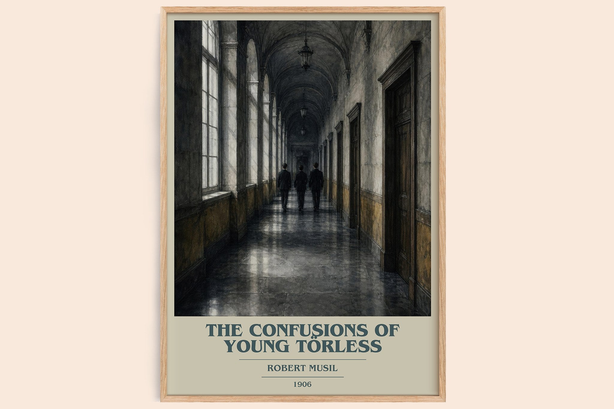 The Confusions of Young Törless Book Cover Poster by Robert Musil