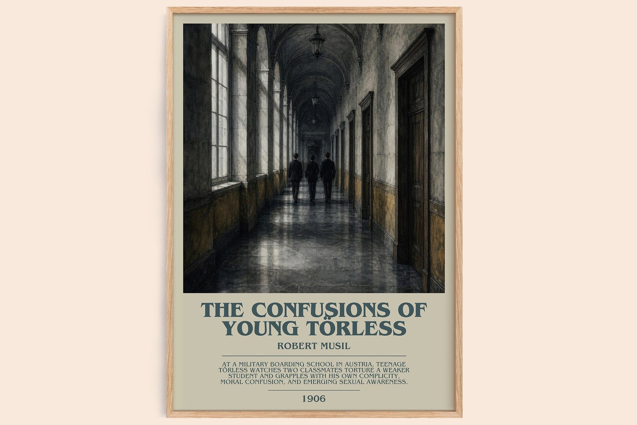 The Confusions of Young Törless Bookish Wall Art by Robert Musil