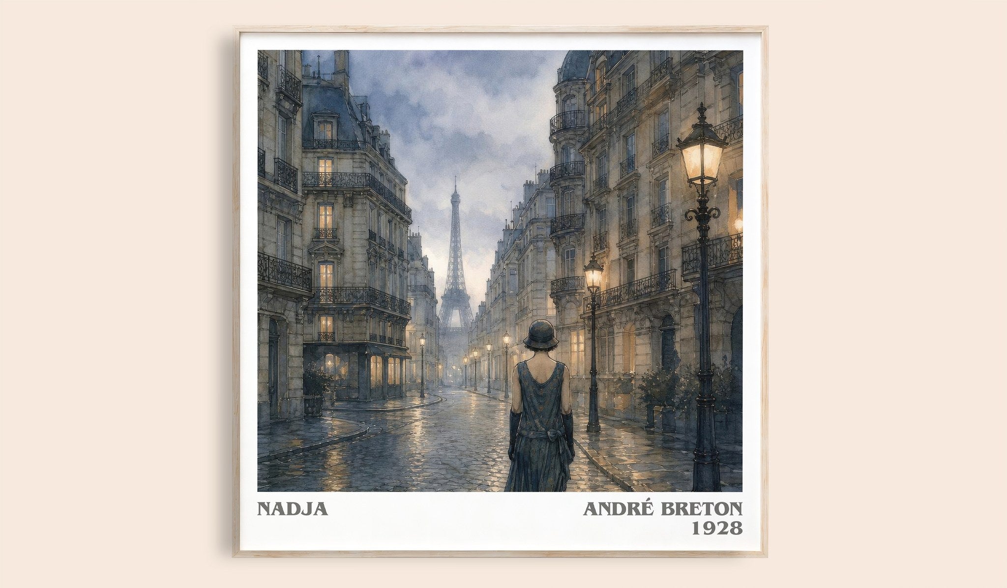 Nadja Literary Art Print by André Breton