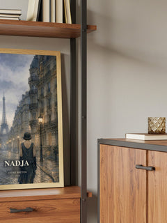 Nadja book watercolour illustration paper finish options – matte satin gloss