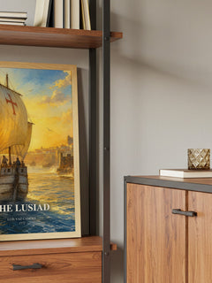 The Lusiad book watercolour illustration paper finish options – matte satin gloss