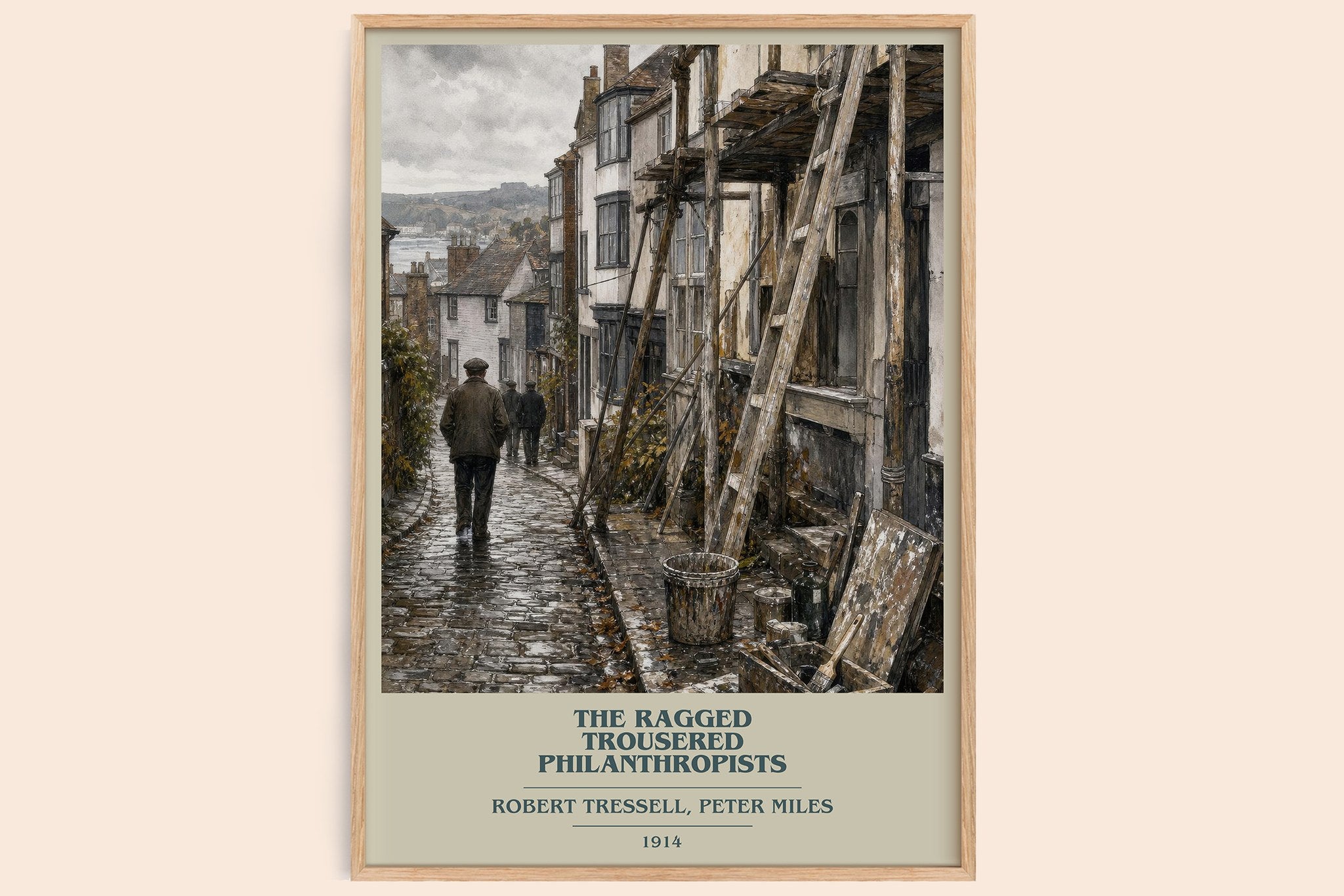 Ragged Trousered Philanthropists Book Cover Poster by R. Miles