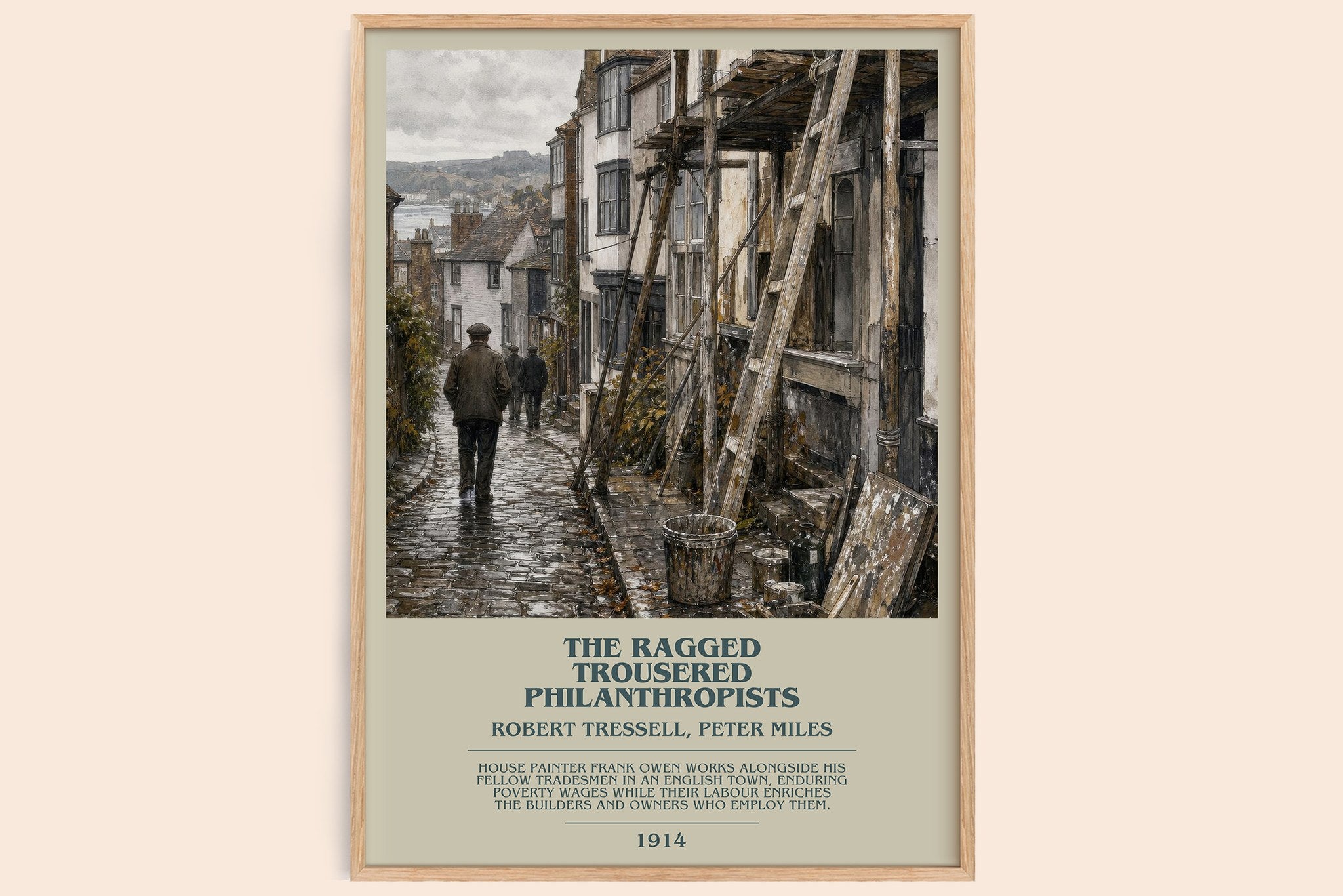 Ragged Trousered Philanthropists Bookish Wall Art by R. Miles