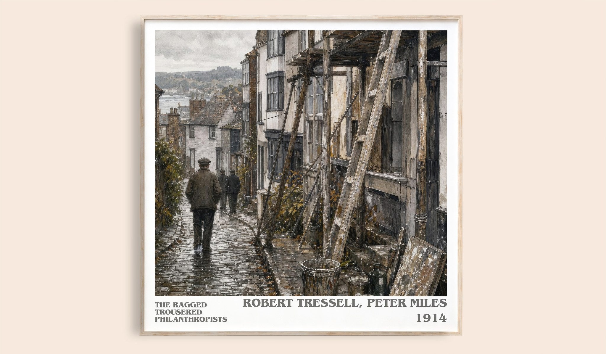 Ragged Trousered Philanthropists Literary Art Print by R. Miles