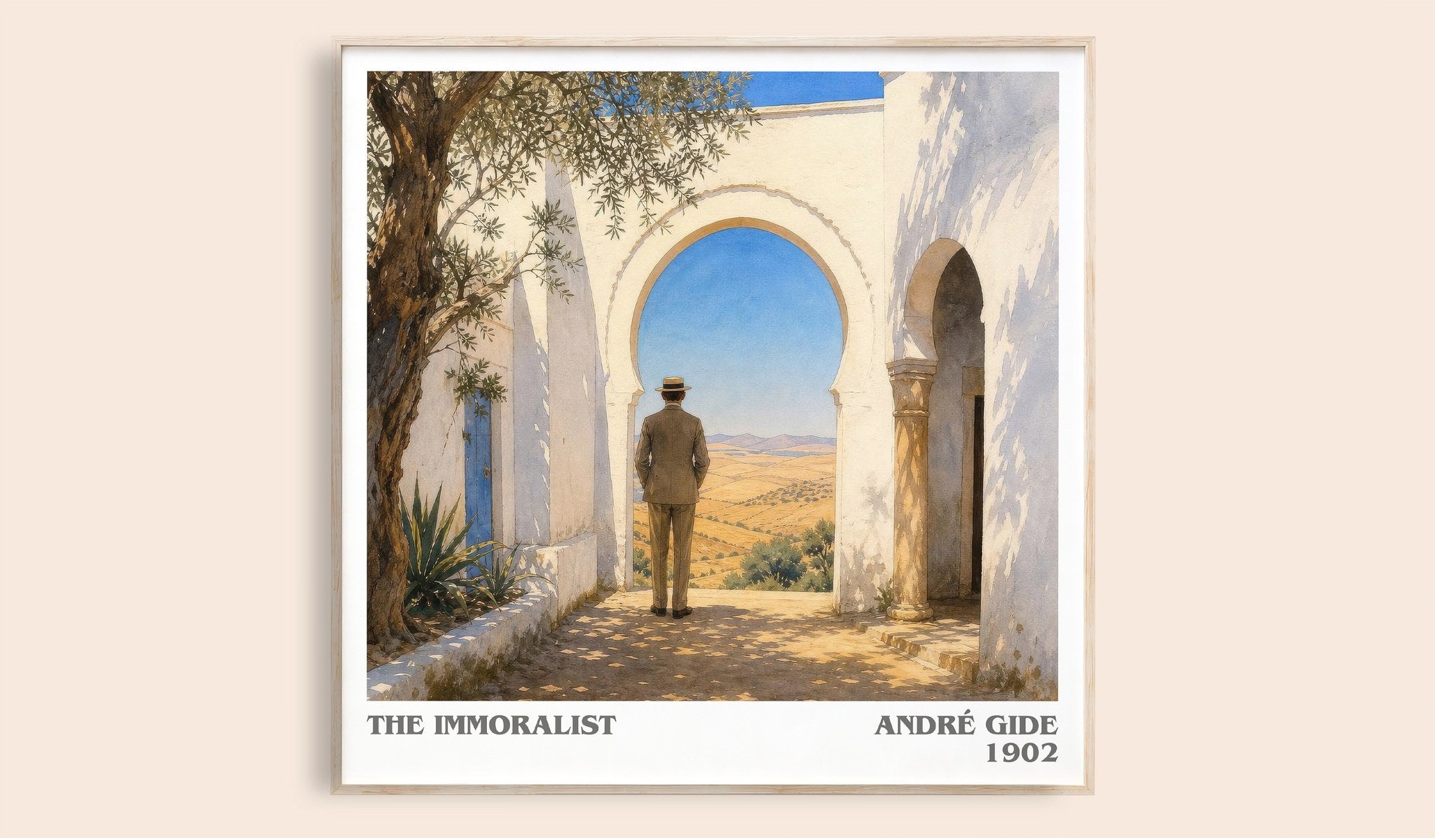 The Immoralist Literary Art Print by André Gide