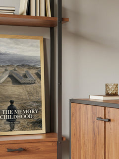W, or the Memory of Childhood book watercolour illustration paper finish options – matte satin gloss