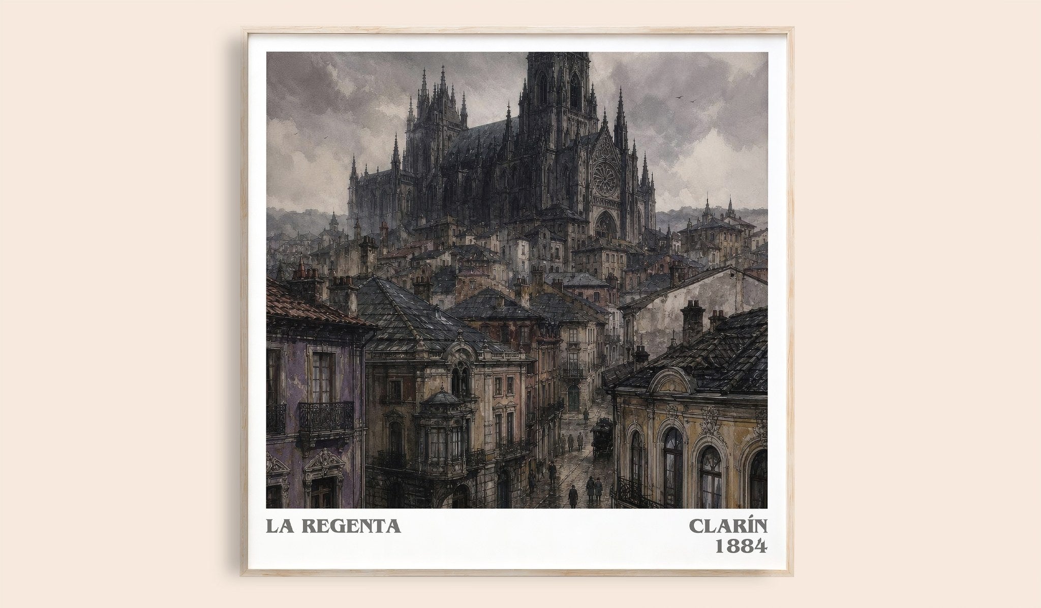 La Regenta Literary Art Print by Clarín