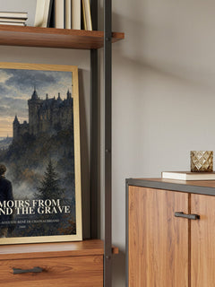 Memoirs From Beyond the Grave book watercolour illustration paper finish options – matte satin gloss