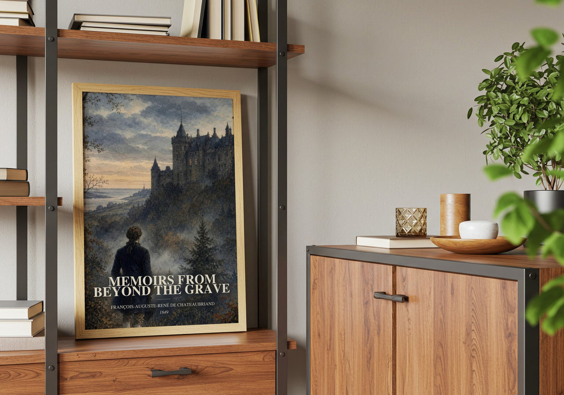 Memoirs From Beyond the Grave book watercolour illustration paper finish options – matte satin gloss