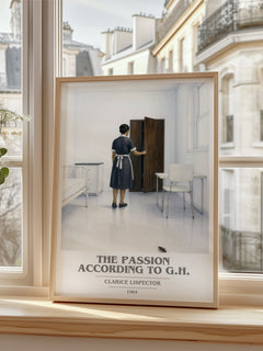 The Passion According to G.H. book cover poster colour and style options – Clarice Lispector book art