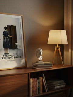 The Passion According to G.H. watercolour print on bookshelf – Clarice Lispector fan gift